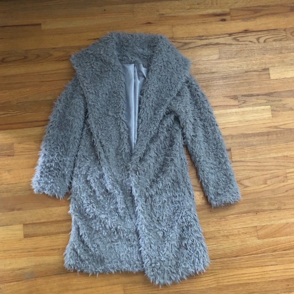 Fuzzy jacket